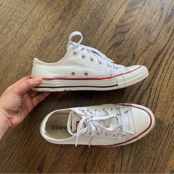 Converse White Sneaker for Women size 8 - Picture 9 of 9